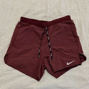 Nike Men's Maroon Running Shorts